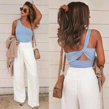 Load image into Gallery viewer, Drawstring Beach Wide Leg Pants
