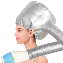 Load image into Gallery viewer, Hair Dryer Drying Cap Hair Treatment Perming Drying Cap Warm Air Drying Care Cap Hair Steaming Treatment Hair Care Thermal Hat
