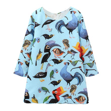 Load image into Gallery viewer, Printed Flower Casual Girls Dress
