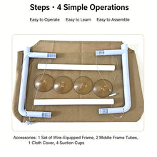 Load image into Gallery viewer, Suction Cup Window Hammock Bed
