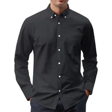 Load image into Gallery viewer, Solid Oxford Business Button Shirt
