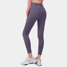 Load image into Gallery viewer, Yoga Pants For Women Elastic High Waist Cross Back Seamless Leggings Hip Lift Gym Tight Sportswear Fitness Sports Leggings
