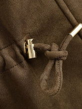 Load image into Gallery viewer, Elegant Hooded Double Breasted Jacket
