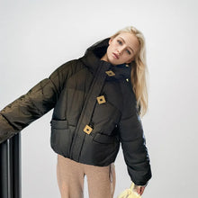 Load image into Gallery viewer, Padded Hooded Winter Cotton Jacket

