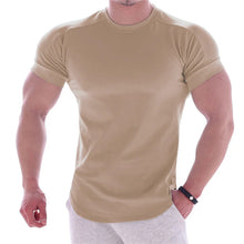 Load image into Gallery viewer, Men's Running T-Shirts Quick Dry Compression Sport T-Shirts Fitness Gym Jogging Shirts, Soccer Shirts Men's Jersey Sportswear
