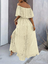 Load image into Gallery viewer, Boho Chic White Maxi Dress
