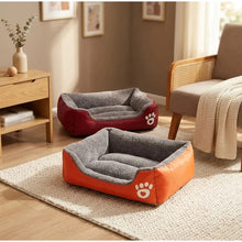Load image into Gallery viewer, Pet Large Dog Bed Warm House Sleeping Bed Long Hair Plush Cat Dog Mat Warm Cushion Washable Soft Kennel Bed for Indoor Pets
