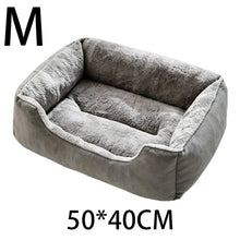 Load image into Gallery viewer, Bed for Cats Pet Products Cushions Kitten Winter Accessories Dog All Houses Supplies Things Accessory Habitats Basket House Beds
