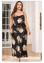 Load image into Gallery viewer, Plus Size Silk Slip Nightgown
