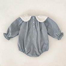 Load image into Gallery viewer, Floral Ruffle Baby Girl Romper
