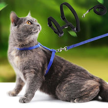 Load image into Gallery viewer, Adjustable Pet Cat Collar For Cats Cozy Nylon Rabbit Kitten Kedi Harness Leash Set Dog Cat Accessories Products For Pets
