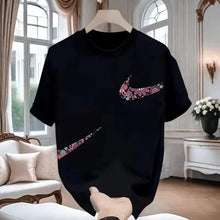 Load image into Gallery viewer, 2026 new Summer Best-selling men's and women's short-sleeved T-shirts with printed designs, stylish, casual and loose-fitting
