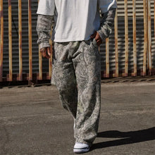 Load image into Gallery viewer, New Jogger Straight Trendy Fitness Pants Men's Camouflage Wide Leg Pants Breathable Running Sweatpants Loose Men Trousers
