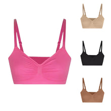 Load image into Gallery viewer, Sports Bras For Women Wireless Soft Workout Bra Full Coverage Push Up Bralettes Seamless Crop Cami Bra For Yoga

