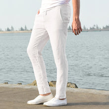Load image into Gallery viewer, Cotton Linen Casual Straight Pants
