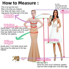 Load image into Gallery viewer, Customized Women Evening Dresses Elegant Bow V Neck Sleeveless Column Mermaid Wedding Guest Dress Floor Length Prom Party Gown
