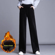 Load image into Gallery viewer, Corduroy Wide Leg Casual Pants
