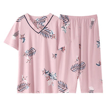 Load image into Gallery viewer, Cotton Cartoon Summer Pajama Set
