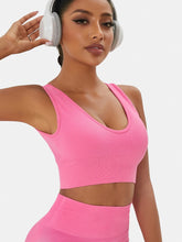 Load image into Gallery viewer, Sports Yoga Women's Bra Ribbed Shockproof Fitness Workout Bralette Sexy Elastic Backless Underwear Push-Up Bra Sportswear Tops
