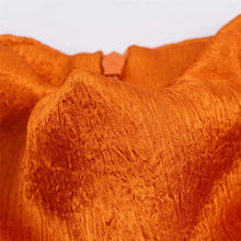 Load image into Gallery viewer, Women's Top 2026 Spring New Style Orange Sleeveless Satin Texture Long Ribbon Top Elegant and Stylish Unique Fashion Focus
