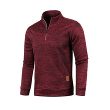 Load image into Gallery viewer, Modern Half Zip Knit Sweatshirt
