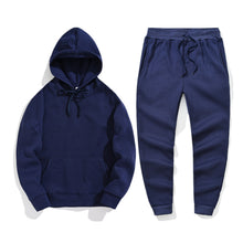 Load image into Gallery viewer, Men's Hooded Sweatshirts and Men Pants Casual Men's Tracksuit Sportswear Autumn Winter Men Suit Men's Clothing Leisure Sets Male
