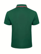 Load image into Gallery viewer, 2025 Hot Sale Men's Summer Casual Breathable Comfortable Polo Shirt Men's Solid Color High Quality Short Sleeve T-Shirt
