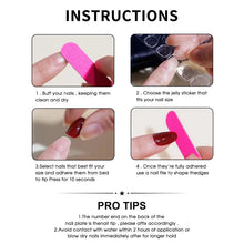 Load image into Gallery viewer, 24pcs Thriller Style False Nails With Halloween Ant Bugs Pattern Wearable Press On Nails Ballet Black Punk Nail Art Decoration
