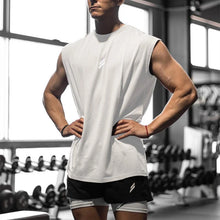 Load image into Gallery viewer, NEW Summer Fitness Sports Tank Top Men Breathable Loose Mesh Training Sleeveless T-shirt Quick Drying vest male Fitness Clothing
