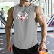 Load image into Gallery viewer, 2026  Bodybuilding Sports Tank Tops Men Gyms Fitness Workout Sleeveless Shirt Male Summer Loose Undershirt Running men Vest
