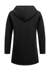 Load image into Gallery viewer, Oversized Streetwear Hooded Zip Jacket
