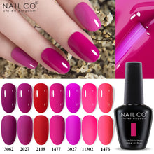 Load image into Gallery viewer, NAILCO 2025 Hot 15ML Gel Nail Polish Nails Semi-permanent UV Varnish High Quality Glass Bottle Nail Art Polish For Manicure
