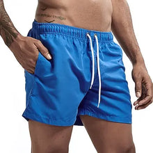 Load image into Gallery viewer, Swim Trunks Swim Shorts for Men Quick Dry Board Shorts Bathing Suit Breathable Drawstring With Pockets for Surfing Beach Summer
