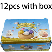 Load image into Gallery viewer, Glitter Dumpling Sensory Squeeze Toy

