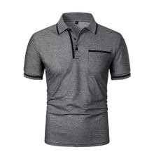 Load image into Gallery viewer, Slim Breathable Summer Pocket Polo
