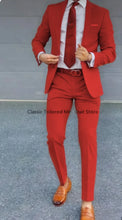 Load image into Gallery viewer, Slim Formal Two Piece Suit
