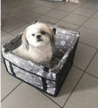 Load image into Gallery viewer, Pet Dog Car Carrier Seat Bag Waterproof Basket Folding Hammock Pet Carriers Bag For Small Cat Dogs Safety Travelling Mesh
