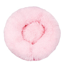 Load image into Gallery viewer, 40-110cm Round Pet Bed for Large Dog Bed Super Soft Cat Bed Long Plush Dog House for Medium Dog House Winter Warm Sleeping
