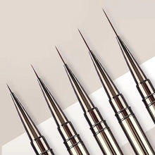 Load image into Gallery viewer, Nails Art Liner Brushes Striping Drawing Elongated Lines Striping Drawing Painting Nail Design Pen Professional Manicure Tool
