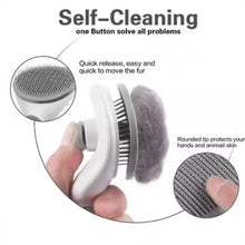 Load image into Gallery viewer, Pet Dog Brush Cat Comb Self Cleaning Pet Hair Remover Brush For Dogs Cats Grooming Tools Pets Dematting Comb Dogs Accessories
