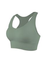 Load image into Gallery viewer, Beautiful Back Sports Bras For Women Seamless Adjustable Strap Shockproof Elastic Fitness Athletic Brassiere Slim Yoga Top
