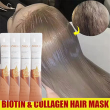Load image into Gallery viewer, Caviar Keratin Hair Mask 5 Seconds Repair Damaged Frizzy Hairs Soft Smooth Shiny Nutrition Deep Moisturize Nourishing Hair Care
