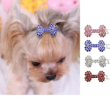 Load image into Gallery viewer, Pet Lovely Hairpins Dog Accessories Pet Dog Bows Hair Clips for Puppy Dogs Cat Yorkie Teddy Hair Grooming Pet Hair Accessories
