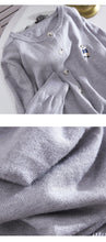 Load image into Gallery viewer, Korean V Neck Knit Cardigan
