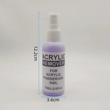 Load image into Gallery viewer, 75ml Professional Acrylic Remover Liquid Nail Polish Remover Gel Remover
