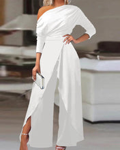 Load image into Gallery viewer, Elegant Office Wide Leg Jumpsuit
