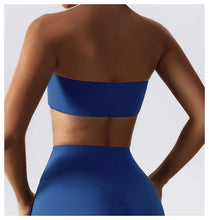 Load image into Gallery viewer, Sports Bra Sport Top Woman Gym Underwear Strapless Bustier Breathable Elastic Workout Tops Fitness Training Brassiere Yoga Bras
