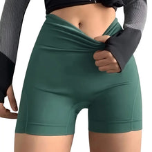 Load image into Gallery viewer, New Women Sports Shorts Summer Running Sexy Leggings High Waist Short Pants Fitness Jogging Clothing Black Safety Shorts
