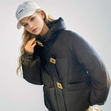 Load image into Gallery viewer, Padded Hooded Winter Cotton Jacket
