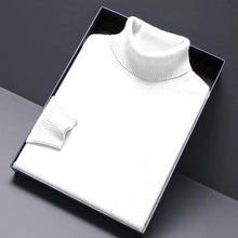 Load image into Gallery viewer, Animal Game Turtleneck Knitwear Luxury Men's Sweater Long Fit Pullover Sweaters Solid Color Men Streetwear Warm Cold Blouse
